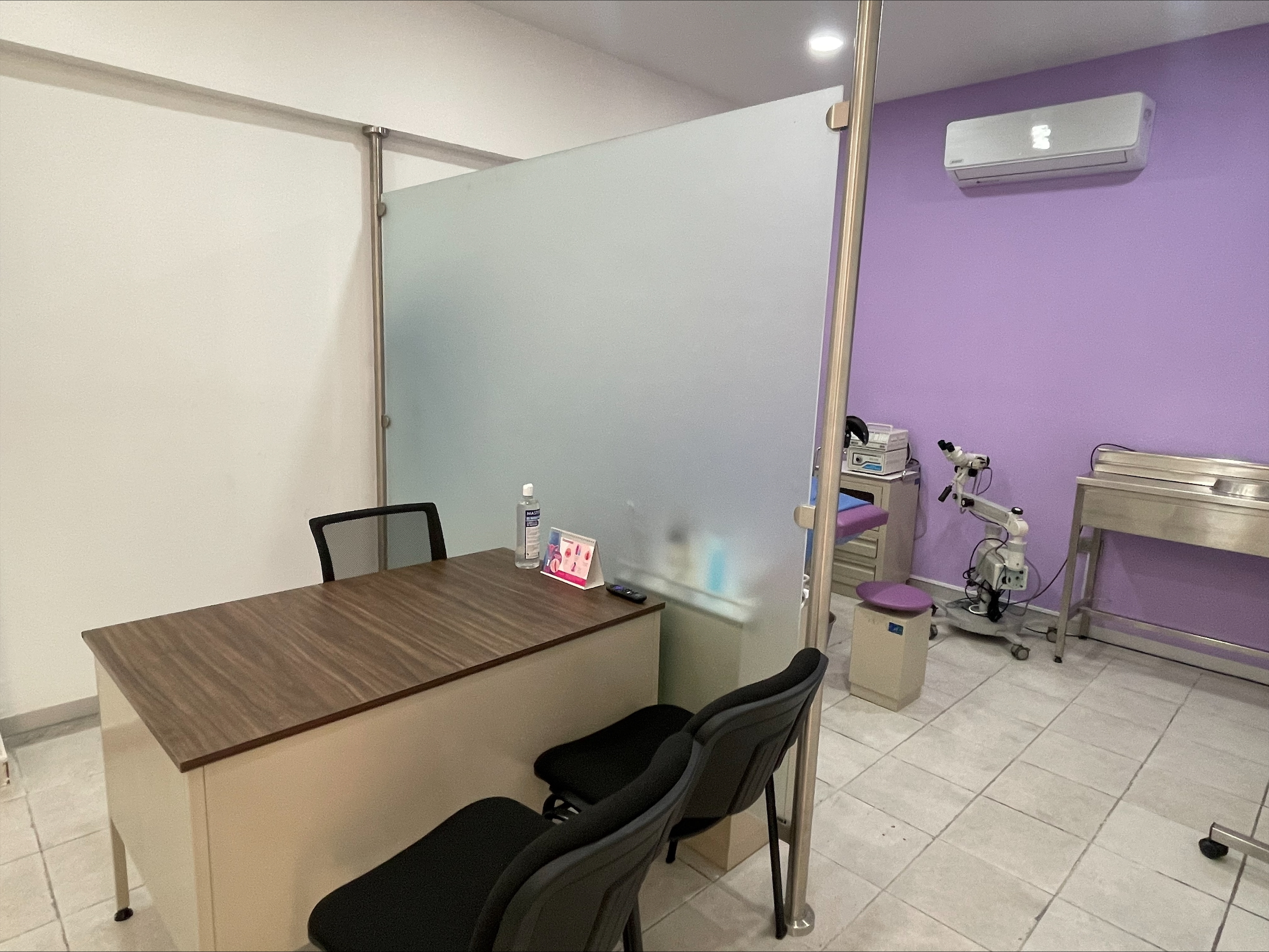 Instalaciones de MujerMas Clinica - Recepción